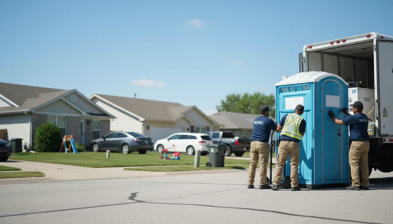 Standard Porta Potty Rentals in Kincaid, IL near me